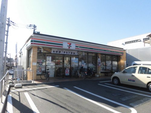 コンビニ　セブンイレブン 市川鬼越2丁目店（コンビニ）まで665m