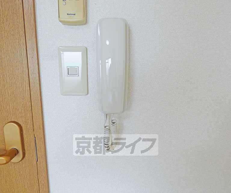 セキュリティ　声が聞こえるので安心です。