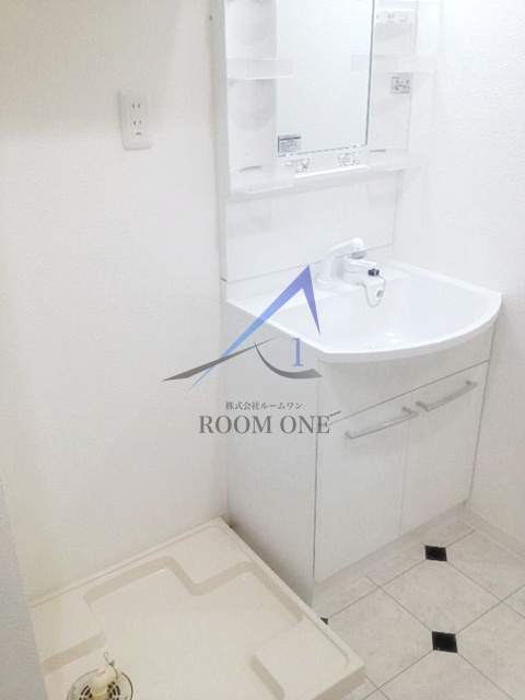 洗面設備　洗面台です。
