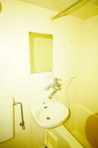 洗面設備　タイホープラザ千駄木の洗面所