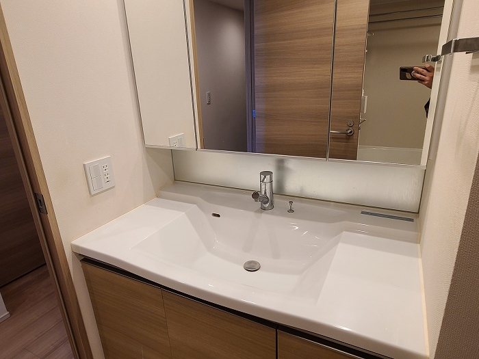 洗面設備　別部屋参考写真