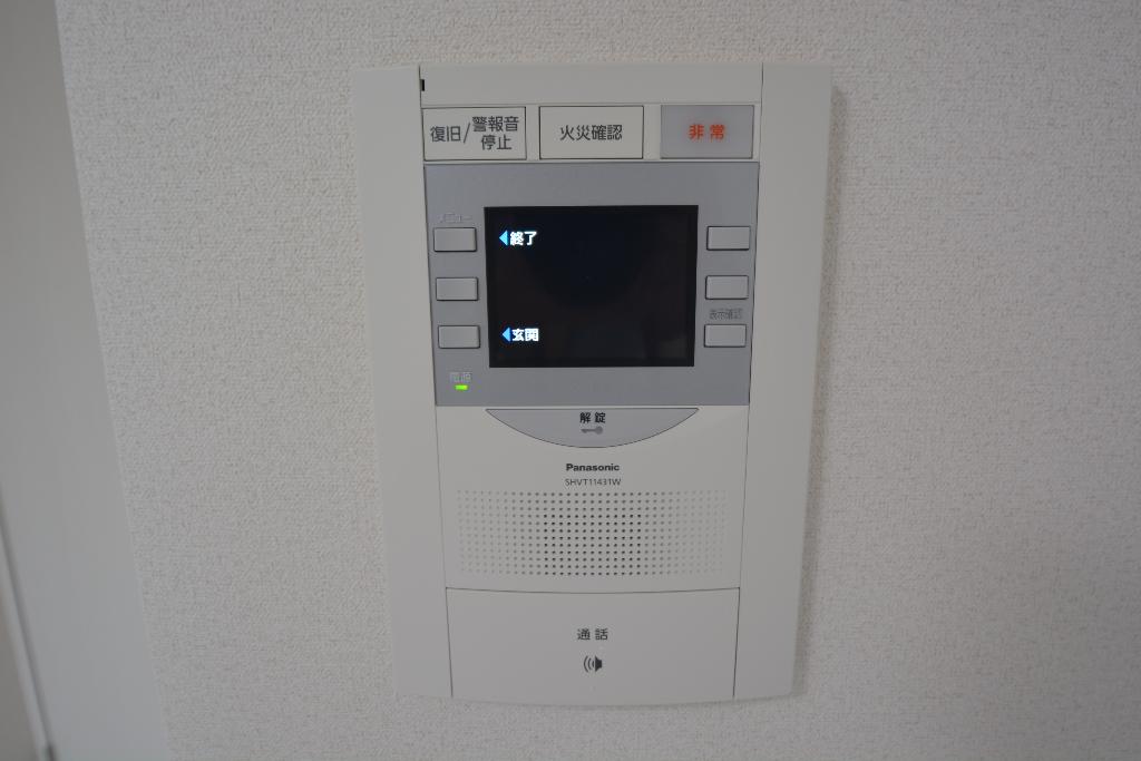 セキュリティ　カメラ付インターホン