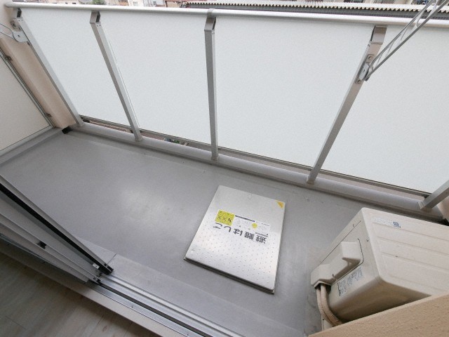 バルコニー　落ち着いた時間を過ごせるバルコニーです