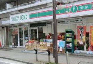 コンビニ　ローソンストア100 LS平井店（コンビニ）まで83m