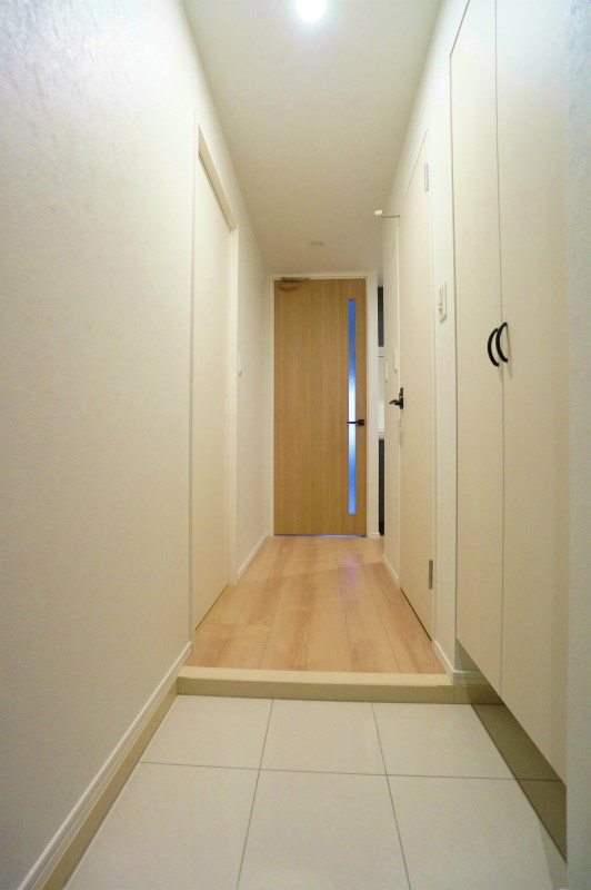 玄関　明るい玄関です