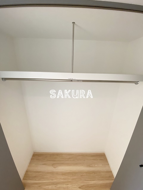 収納　お荷物の多い方でも安心のクローゼット付き♪