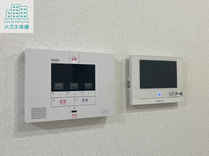 セキュリティ　※同間取りの別号室の写真