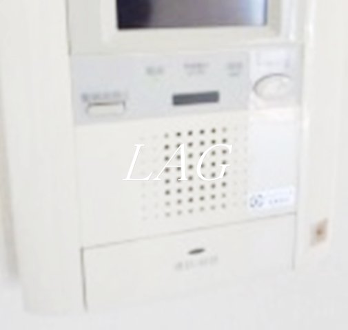 セキュリティ　モニター付きインターフォンです。