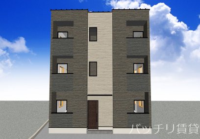 建物外観　新築の為　イメージパース。現状優先。