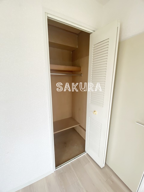 収納　お荷物の多い方でも安心のクローゼット付き♪