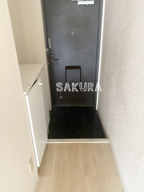 玄関　シューズボックス付きの玄関です♪