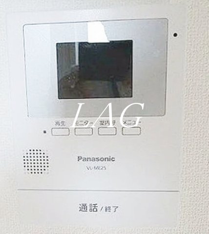 セキュリティ　モニター付きインターホンです。