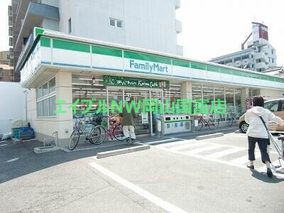 コンビニ　ファミリーマート岡山中山下北店（コンビニ）まで87m