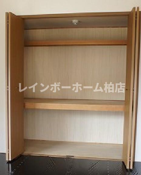 収納　収納があります
