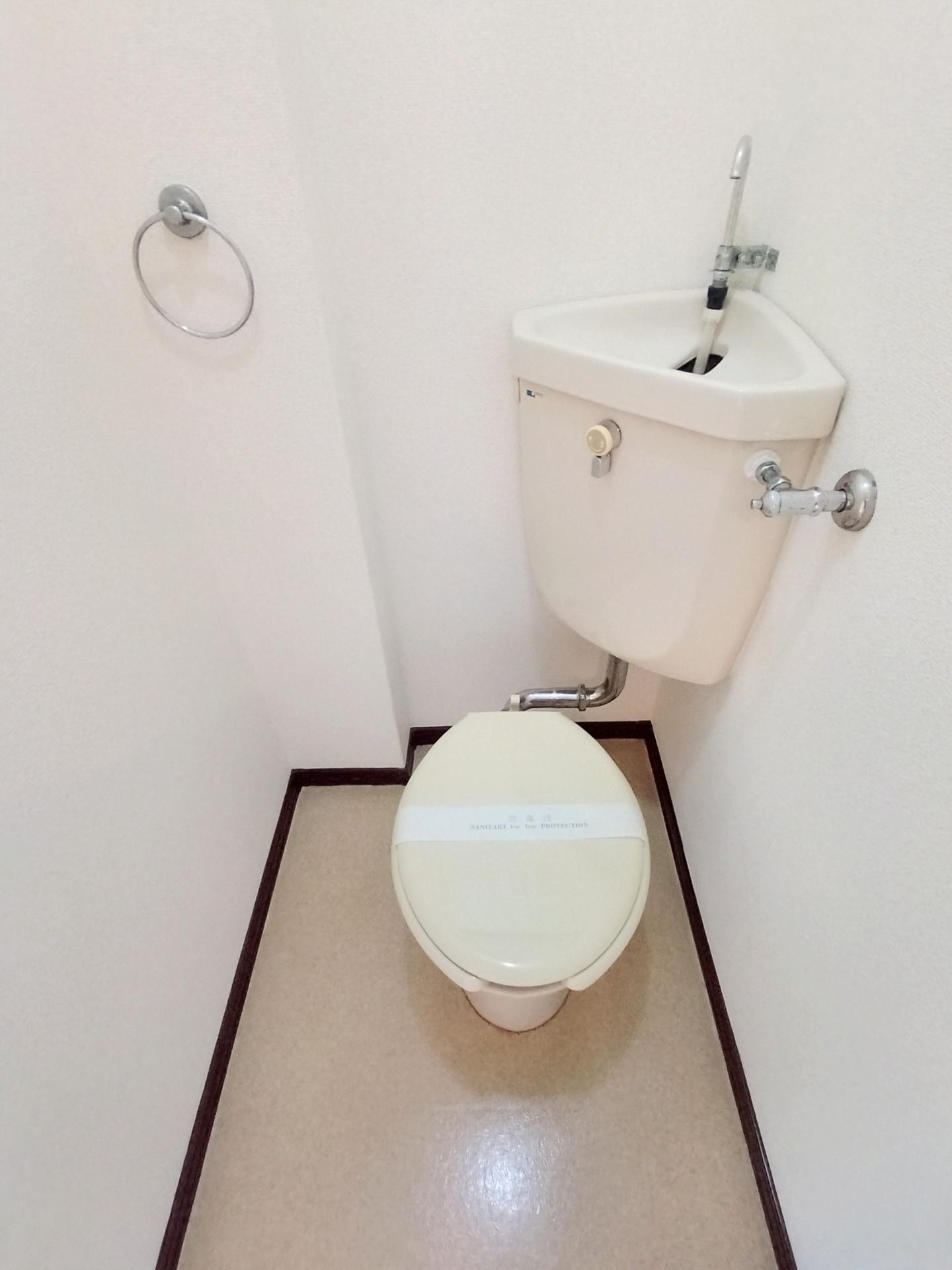 トイレ　清潔感のあるトイレで、毎日気持ちよく使える落ち着いた空間です