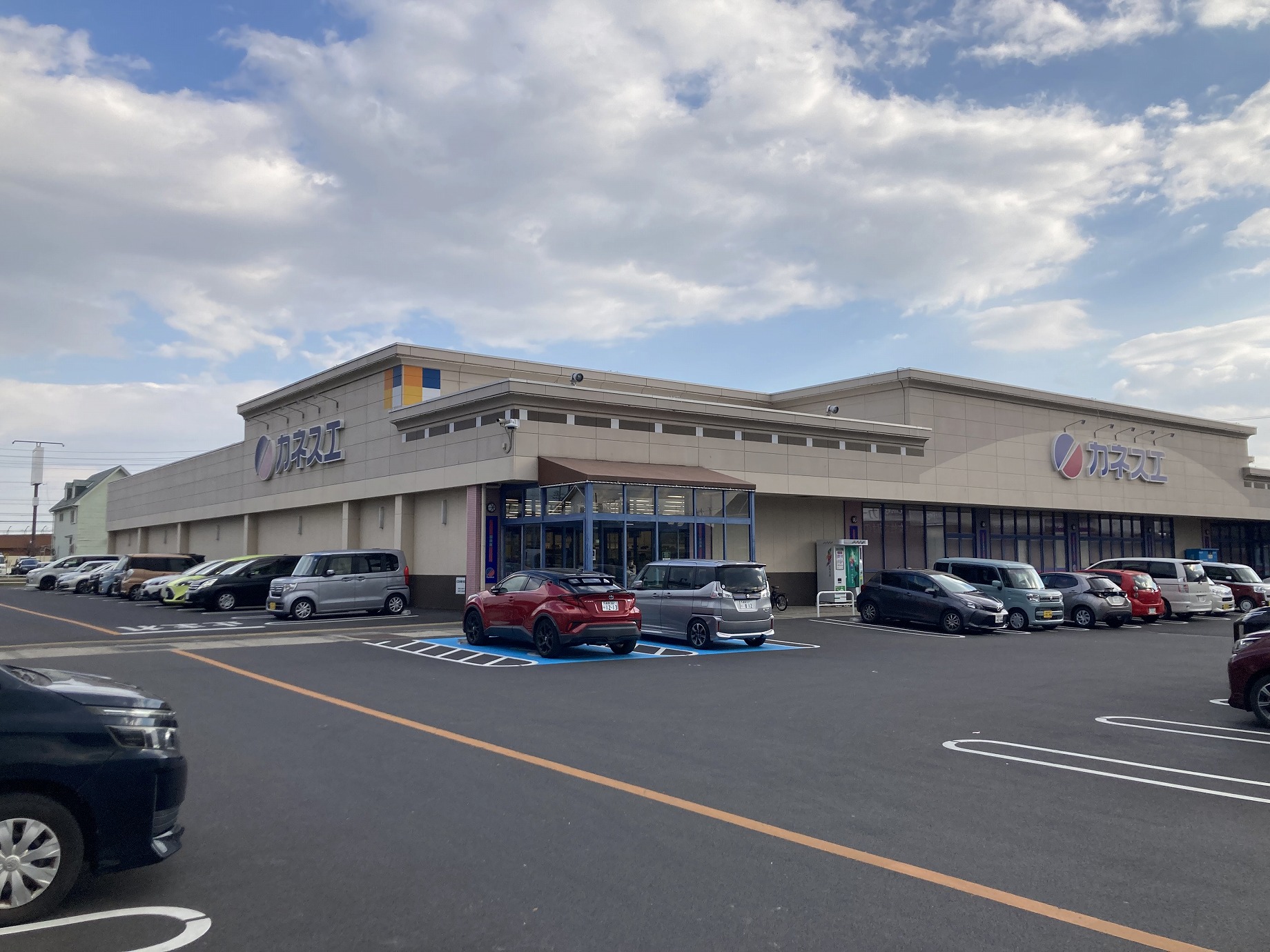 スーパー　カネスエ竹鼻店（スーパー）まで1212m