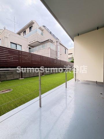 バルコニー　バルコニー付きです