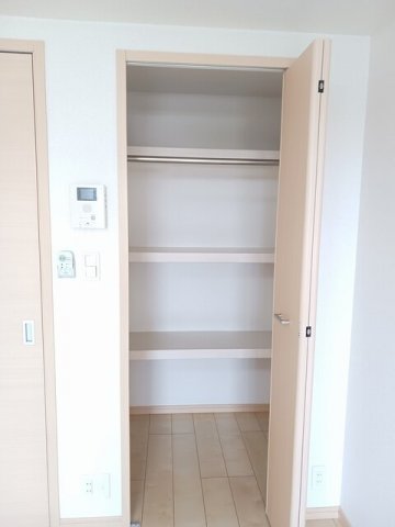 収納　十分な収納スペースがあります
