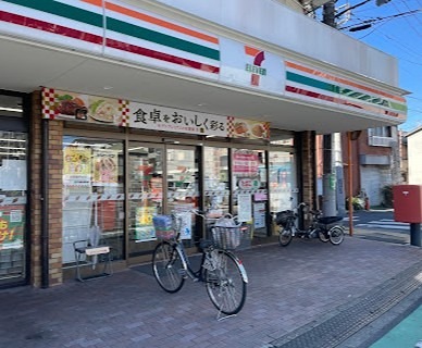 コンビニ　セブンイレブン 四つ木店（コンビニ）まで388m