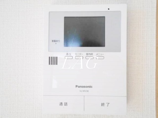 セキュリティ　モニター付きインターホンです。
