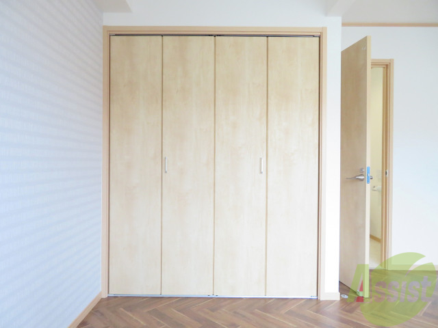 収納　ここに収納があります。収納があると部屋が広く使えます。