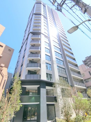 建物外観　2026年3月築　RC鉄筋コンクリート造地上23階建て 東京