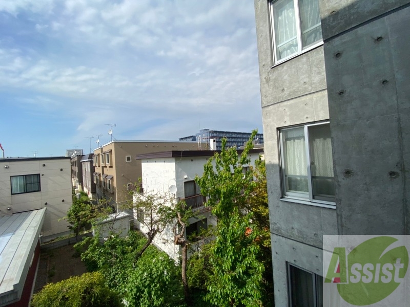 眺望　眺望です。建物はありますが風通しは良さそうです。