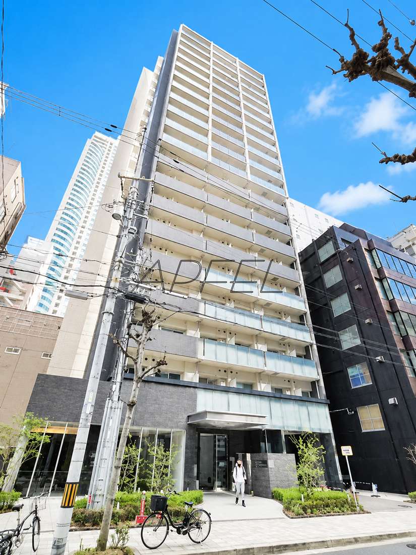 建物外観　プレサンスタワー北浜