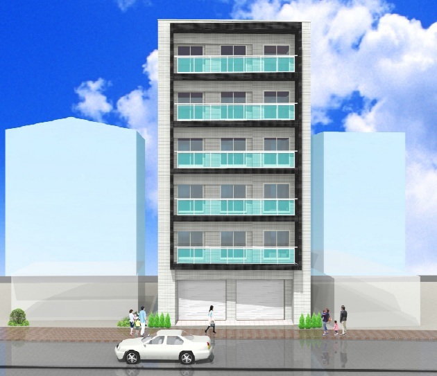 建物外観　外観パース