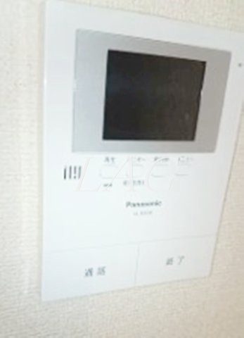 セキュリティ　モニター付きインターホンです。