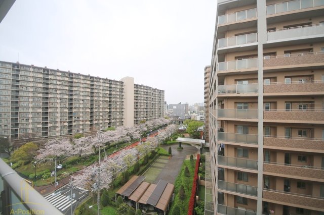 眺望　プレサンス京橋ＧＲＥＥＮ　ＹＡＲＤアルミラ