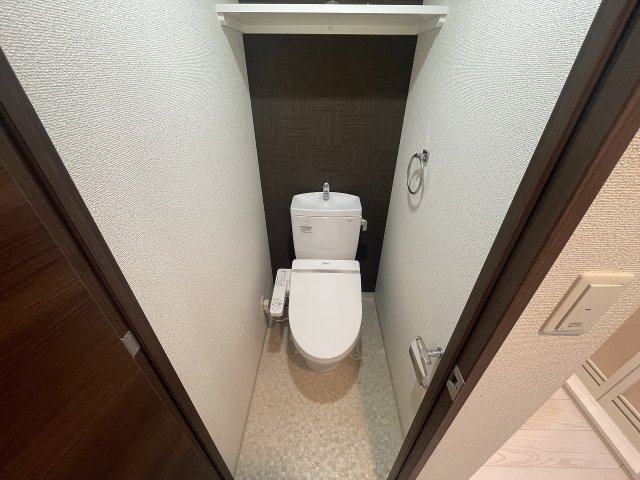 トイレ　ゆったりとした空間のトイレです