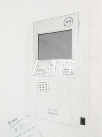 セキュリティ　モニター付きインターフォンです。