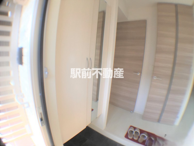 玄関　ただいまー