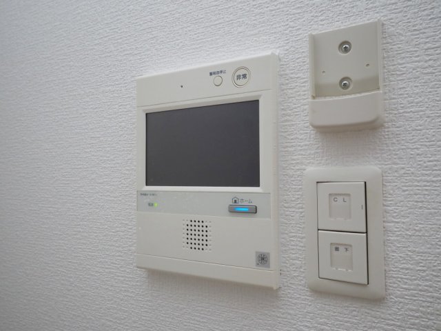セキュリティ　モニター付きインターホンです