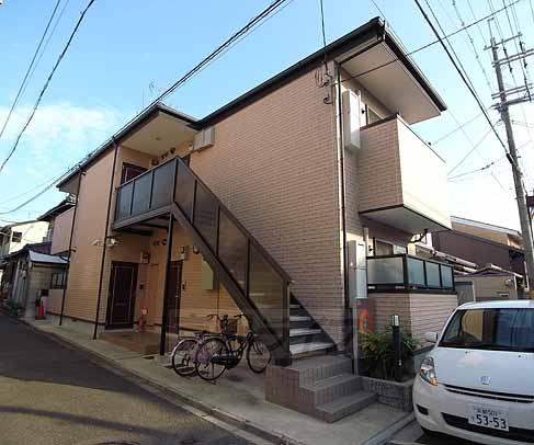 建物外観　全室角部屋のハイツです。