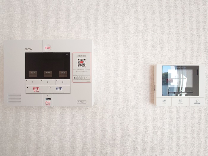 セキュリティ　ホームセキュリティ、録画機能付きTVモニターホン