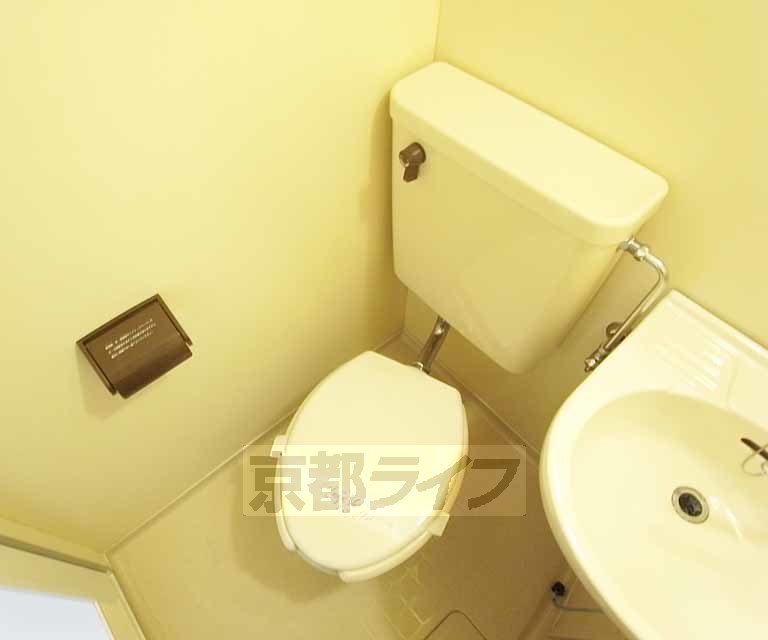 トイレ　ユニットバスのトイレです。
