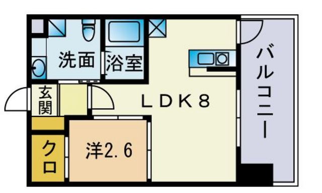 ドゥーエ赤坂の間取り写真