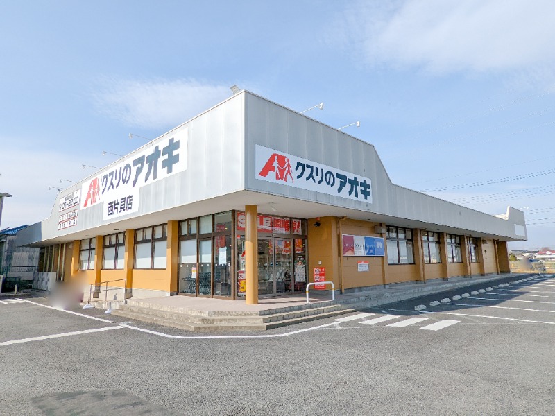 ドラックストア　クスリのアオキ西片貝店（ドラッグストア）まで452m