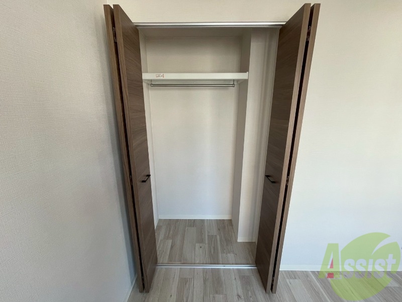 収納　収納もバッチリあるのでお部屋が片付きますよ！
