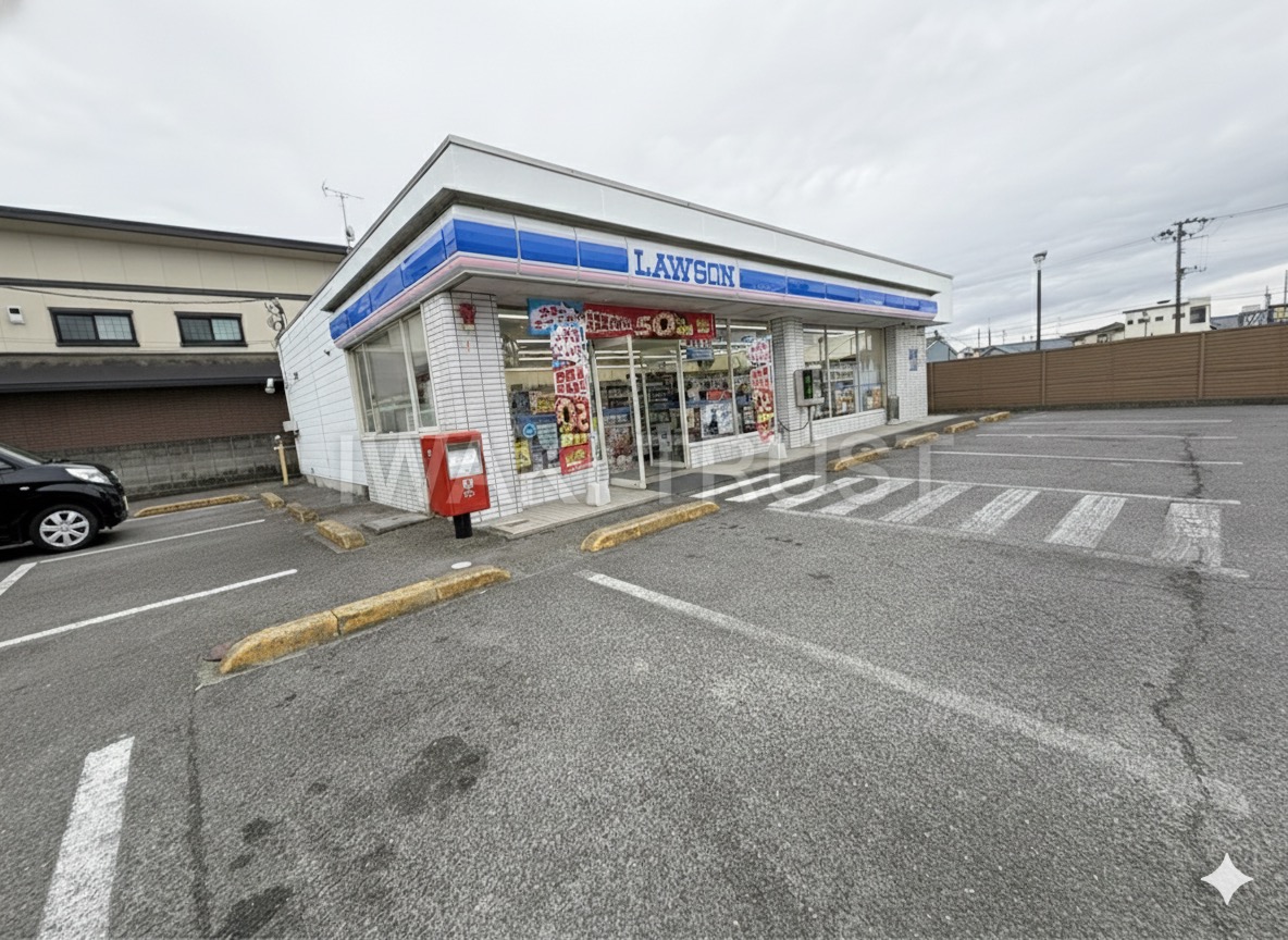 コンビニ　ローソンいわき平中神谷店（コンビニ）まで741m