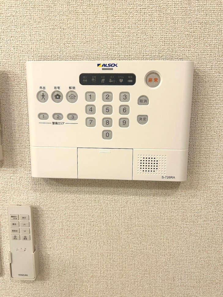 セキュリティ　ALSOKホームセキュリティ付（画像は１０２号　参考にしてく