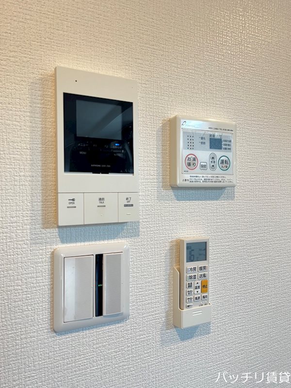 セキュリティ　画像は別号室の為、現況優先