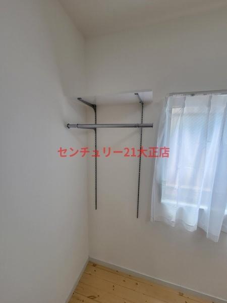 収納　吊り棚あり