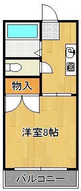 コテージ木町の間取り写真