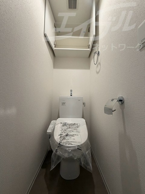 地下鉄長堀鶴見緑地線 蒲生四丁目駅 徒歩1分 10階建 築1年のトイレ写真