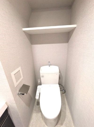 都営浅草線 本所吾妻橋駅 徒歩12分 7階建 築1年のトイレ写真