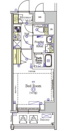 SHOKEN Residence名古屋<泉>の間取り写真