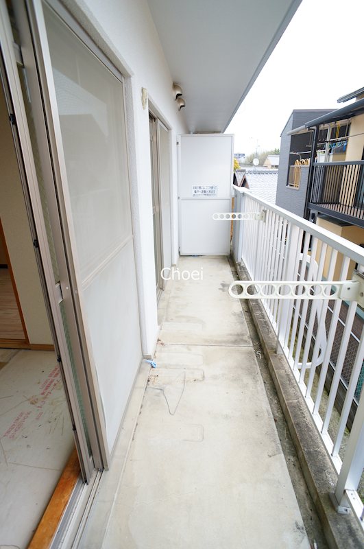 バルコニー　※同タイプ・別部屋の参考写真です